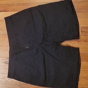 Armani Exchange black/white shorts
